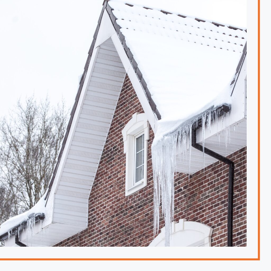 Snowy roof