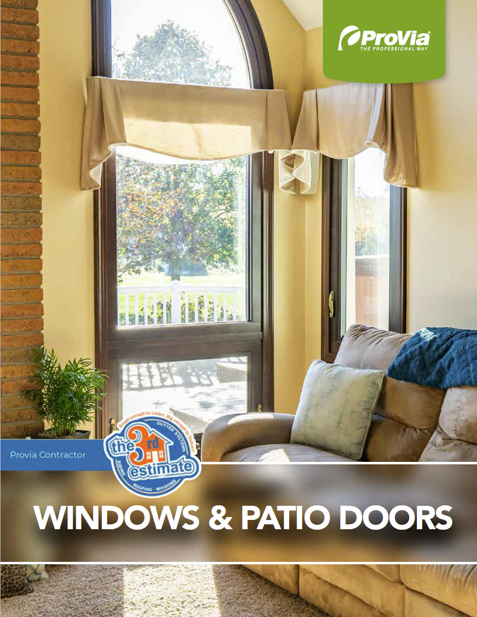 Provia Windows and Patio Doors Brochure Cover